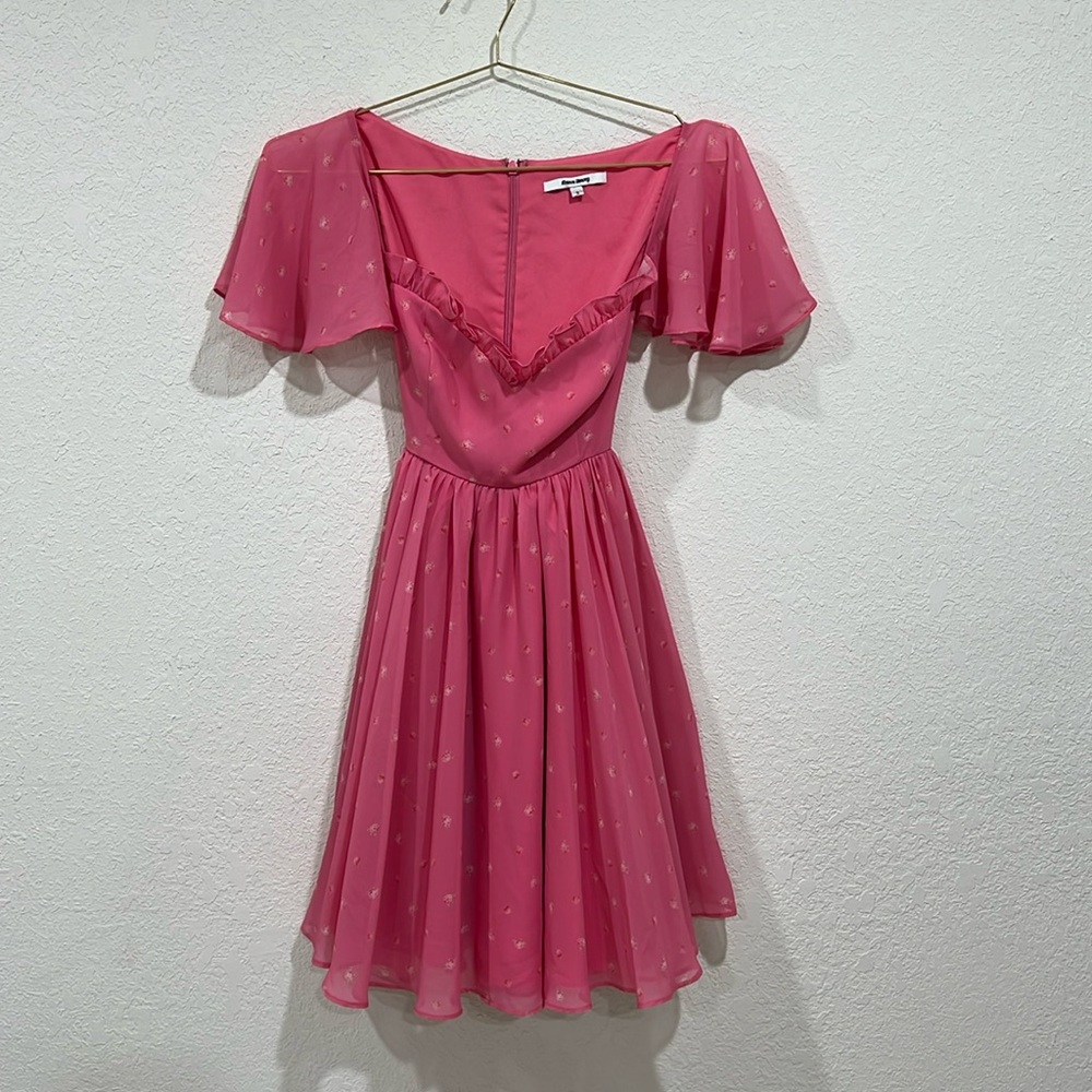 Maison Amory pink floral dress Never Worn
